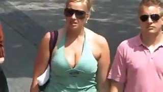 bouncing boobs candid compilation