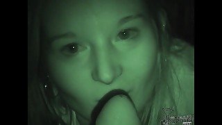 Ashley Blowing Me in Living Room House - AfterHoursExposed