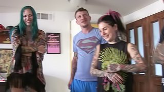 Cute Joanna Angel will do anything for a massive boner