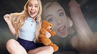 Petite Stepdaughter Haley Spades Gets Her Pussy Covered In Cum After Taboo Hardcore Fuck - DadCrush