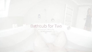 Bathtub Sex with Hot Blonde in VR