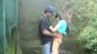 Shameless Desi Girl Got Fucked By Her BF In Backyard