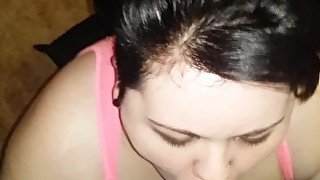 BBW POV BJ WITH CUM SWALLOWING