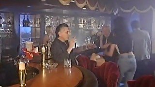 junior seduce old man in pub