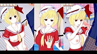 【エロゲーコイカツ！】東方 フランドール3DCGアニメ動画(東方Project)[Hentai Game Koikatsu! Touhou Flandre Scarlet(Anime 3DCG Vid