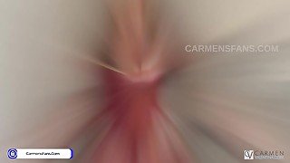 I love being a good SLUT, and I want you to tie me up and whip me. CarmenFans dot com