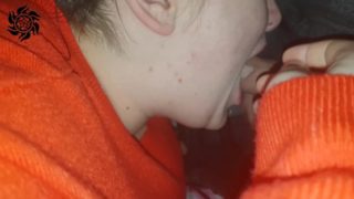 Pregnant wife face fucked in public then anal sex caught dogging