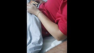 Step mom in bed with the Devil get fucked