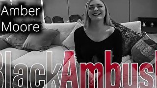 Young 18yo High Schooler Amber Moore Gets Her Teen Twat Wrecked By 1st BBC!