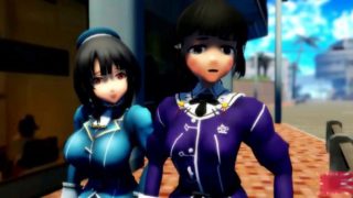 3d mmd dancing teens compilations