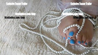 OctoGoddess Feet Socks Long Toes Wrinkled Soles Foot Fetish EXTENDED TRAILER