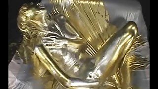 Japanese slobber-filled with gold paint 2