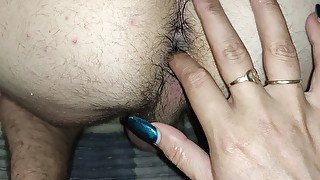 Cock milking, rimming, cum dripping when I fuck his ass