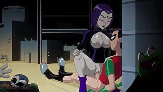 Teen Titans - "Tribute"  60fps