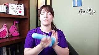 Toy Review - Touch And Glow 8" Glow in the Dark Dildo, Dual-Layer Silicone