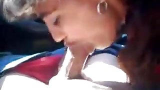 Romanian Prostitute Gives Hard Blowjob In The Car