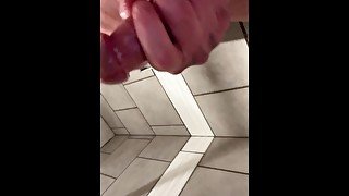 Masterbating in the shower