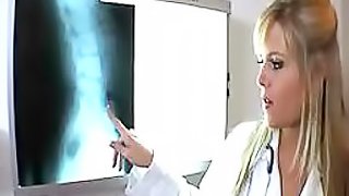 Doctor Blowjobs Her Patient