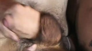 Blindfolded dude gets a meaty surprise in his mouth and up his butt