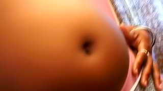 Big Ass Ebony Pregnant Slut Gets It Deep From Behind