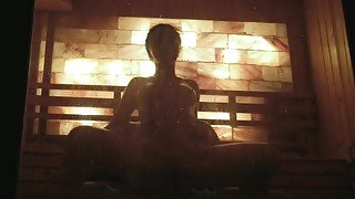 Wet Lotus & DickTator steamy sauna session