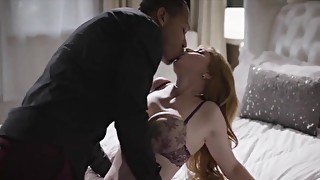 Wife cheats with dude before fucking her black hubby