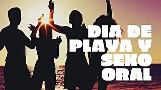 AUDIO RELATO EROTICO PARA MUJERES EN ESPANOL - DIA DE PLAYA Y SEXO ORAL