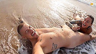 Amateur Blowjob Katja Kassin Anal On Nudist Beach