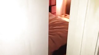 Busting stepgirl masturbating and letting her suck my dick