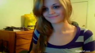 Classy breasty teenager performin in amazing amateur sex video