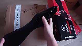 All black stéroïd train harder flexxx - Backstroke fist unboxing