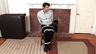 Bondage - Spy bound and gagged