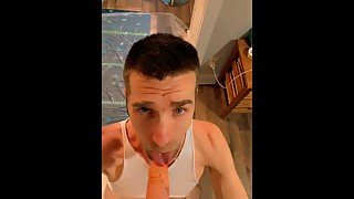 Fag sucking