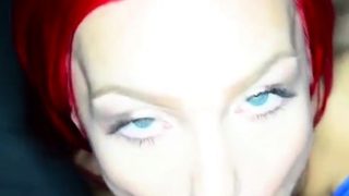 Deutsch RedHead Mega Pov Blowjob