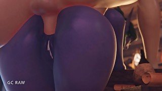 Night Elf took a big dick in anal. GCRaw. World of Warcraft