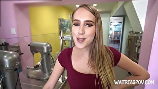 Waitress POV - Cadence Lux - Soft Serve Slut