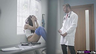 Dr.Danny got to fuck young cutie Kira Noir