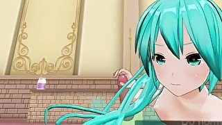 【REAL POV】Miku gives you a DICK MASSAGE!【Hentai】