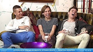 UNTOUCHED interview - Oscar Roberts, Ethan White and Deacon Hunter