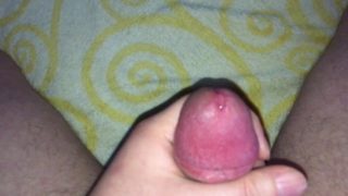 Jerk off and cum in bedroom again)