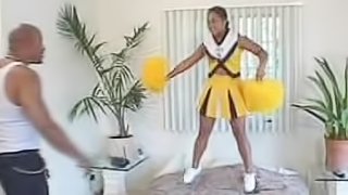 Fat black cheerleader hardcore sex