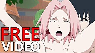 SASUKE FUCKING SAKURA IN PUBLIC (NARUTO HENTAI)