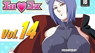 NARUTO - KONAN PUSSY LICKING / CUM INSIDE PUSSY