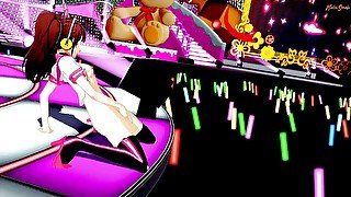 Rise fingers herself live on stage. Persona 4 Hentai.