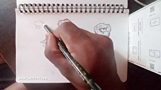 drawing lips final part