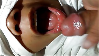 cum on face( this babe stil dont like it)