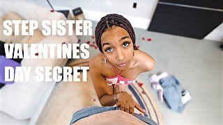 My Step Sister Addis Fouche Saves Valentine’s Day - Our Little Secrets