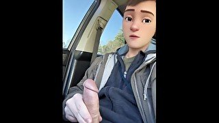 portait mode full face and dick out in public while driving follow & support $ for more