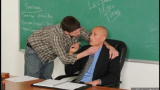 Troy Michaels fucks his hung teacher, William Vas