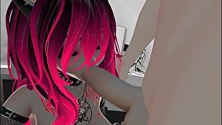 I let my friend fuck me in VRchat